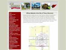 Tablet Screenshot of cityofthorp.com